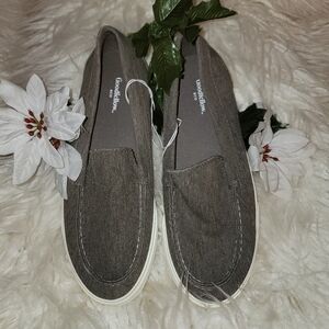 🆕️👟Goodfellow Men's Gabe Casual Canvas Sneaker, Gray, Sz 8